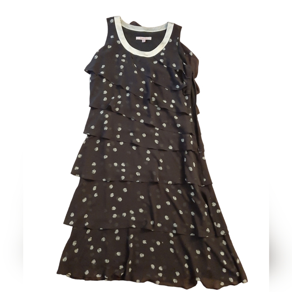 Jacques Vert Polka Dot Dress Size 8
